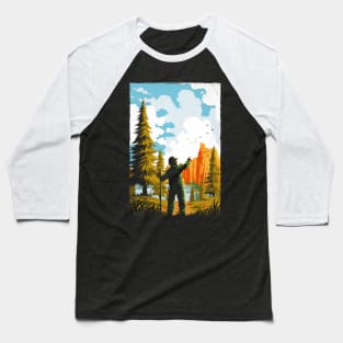 National Park Traditional Design Baseball T-Shirt